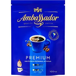 Кава розчинна Ambassador Premium 100 г (859091)