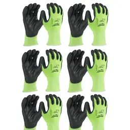 Захисні рукавиці Milwaukee Hi-Vis Cut розмір M/8, 12 пар (4932492914)