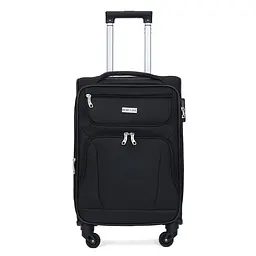Валіза мала ручна поклажа Semi Line 20 дюймів (S) дюймів (S) Polyester Black (T5771-1) - мініатюра 2