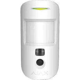 Датчик руху Ajax MotionCam PhOD Jeweller 8EU white бездротовий (36489.120.WH)