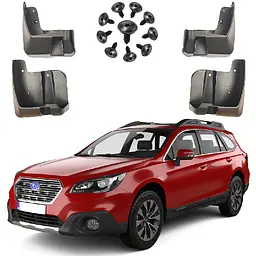 Бризковики для Subaru Outback 2015- Комплект 4 шт