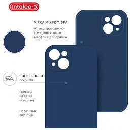 Чохол до мобільного телефона Intaleo SoftShell Apple iPhone 14 Plus Blue (1283126557712) - мініатюра 5