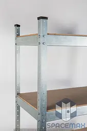 Стелаж металевий 190×60×30 оцинкований самозбірний SPACEMAX 4