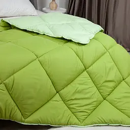 Ковдра ТЕП Alaska 150x205 см оливковий комбінований (1-00150_28628) - мініатюра 2