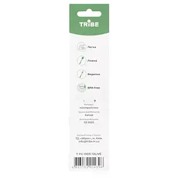 Ложка-виделка туристична Tribe Spork пластикова olive (T-FC-0031-olive) - мініатюра 4