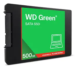 Накопичувач SSD SANDISK GREEN WDS500G5G0A SATA 2.5 500GB - мініатюра 3