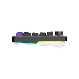 Клавіатура Hator Hellyberry HK75 Mechanical Linear RGB USB UA White/Violet (HK75) - мініатюра 6
