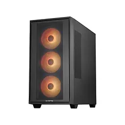 Корпус Chieftec Gaming Hunter 3 без БЖ 2xUSB3.0 1xUSB3.2 Gen2 Type-C 4x120мм ARGB VGA 425мм LCS ready TG Side panel EATX чорний - мініатюра 4