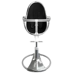 Стільчик для годування Bloom Fresco Silver/Midnight black (E10535-S\E10516-MBL) - мініатюра 3