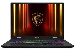 Ноутбук MSI 16 Pulse A16 AI+ C3XWFKG-029XUA 2560x1600 IPS/Ryzen 9 AI HX 370/16GB/1TB/RTX 5060 8GB/DOS/Black (C3XWFKG-029XUA)