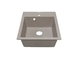 Кухонна мийка Adamant Brick 460x515x200 terra 000000459, Тера - мініатюра 2