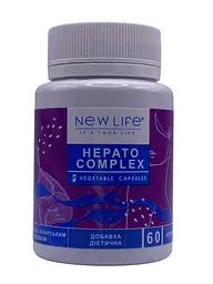 Капсули New Life Гепатокомплекс 60 рослинних капсул