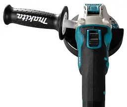 Шліфмашина кутова акумуляторна Makita DGA521ZX1 (125 мм, 8500 об/хв, X-Lock, BL, LXT, без акумуляторів та зарядного пристрою) - мініатюра 5