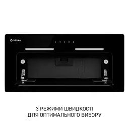 Витяжка повновбудована Minola HBI 6873 BL GLASS 1200 LED Line - мініатюра 3