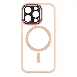 Чохол Creative TPU PC Metal Calais MagSafe Apple iPhone 13 Pro Pink