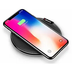 Бездротовий зарядний Baseus iX Desktop Wireless Charger (WXIX-01) чорний - мініатюра 4