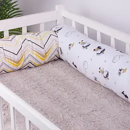 Валики-бортики MirSon Kids Time 18-0003 Pinokio захисні білі 2 шт. - мініатюра 3