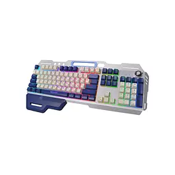 Клавіатура Maxxter KBG-RGB-01-UA RGB USB Metal (KBG-RGB-01-UA) - мініатюра 2
