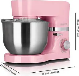 Міксер планетарний-тестоміс Heinrich's HKM 6278 Rosa 6.5 л - мініатюра 2