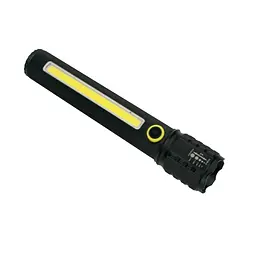 Фонарь ручний X-Balog BL-C73-P50, з кріпленням на велосипед, USB зарядка, світлодіодний, з боковим COB-світлом - мініатюра 3