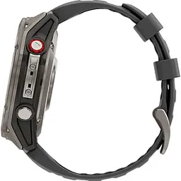 Смарт-годинник Garmin Fenix 8 Pro AMOLED Sapphire 51mm Carbon Gray DLC Titanium with Graphite/Black Silicone Band (010-03199-11) [145031] - мініатюра 4