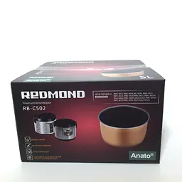 Чаша RB-C502 на мультиварку Redmond RMC-M4500, M4501, M4502, M4503, M4510, M4511, M4525, M45011, M45021, (5л.) - мініатюра 8