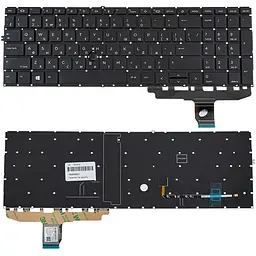 Клавиатура для ноутбука HP (ProBook: 850 G8, 855 G8) rus, чорний, без фрейма, с джойстиком