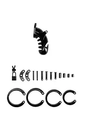 Пояс вірності для чоловіків ManCage 26 Chastity Cage 12 см чорний - мініатюра 7