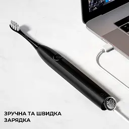 Електрична зубна щітка Oclean Endurance Electric Toothbrush Black - мініатюра 9