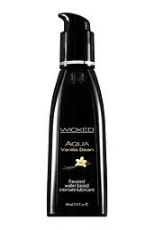 Лубрикант на водній основі Wicked Aqua Vanilla Bean, 60 мл