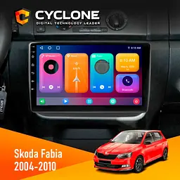 Штатна магнітола Skoda Fabia 2007-2014 Cyclone C10-001 2x32 CPL Cyclone (НФ-00004468)