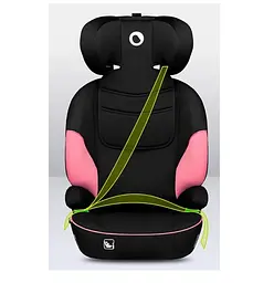 Автокрісло Lionelo Lars I-Size Pink Baby, 15-36 кг, чорне з рожевим (LO-LARS I-SIZE PINK BABY) - мініатюра 6