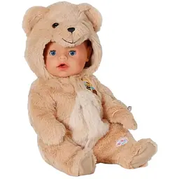 Лялька Baby Born Емма у костюмі ведмедика з аксесуарами 43 см (837115) - мініатюра 2