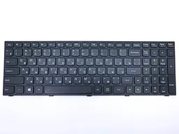 Клавіатура для LENOVO IdeaPad G50, G50-30, G50-45, G50-70, G70, G70-70, G70-80, Z50-70, Z50-75, Z70-80 (RU Black, Чорна рамка з підсвічуванням) - мініатюра 3