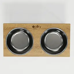 Hollky Base XXL40 — миски на підставці для дуже великих собак (2 × 2,8 л) - мініатюра 4