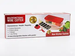 Овочерізка — Mandoline Slicer 6 in 1 - мініатюра 5