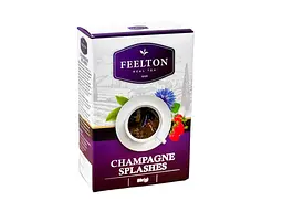 Суміш чаю FEELTON 80 г чорного та зеленого CHAMPAGNE SPLASHES