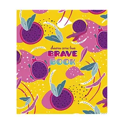 Зошит Школярик Brave book 12 аркушів лінія (012-3022L), в асортименті - мініатюра 3
