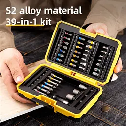 Набір біт інструментів 39 шт. DeliTols DL250039 - мініатюра 4