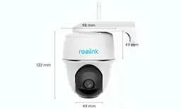 Камера відеоспостереження зовнішня Reolink B420 argus series Wi-Fi Full-HD+ 355 градусів - мініатюра 4