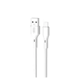 Кабель XO NB230 3A Rock Series TYPE-C Data Cable Белый