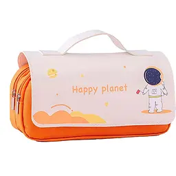 Пенал Happy Planet, 20.5x5.5x7 см, з ручкою, 0204P (В асортименті) - мініатюра 4