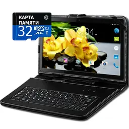 Планшет-телефон Hoozo MT116 2GB RAM Black + Чохол-клавіатура + Карта пам'яті 32GB - мініатюра 2