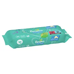 Дитячі вологі серветки Pampers Baby Fresh Clean, 52 шт. - мініатюра 2