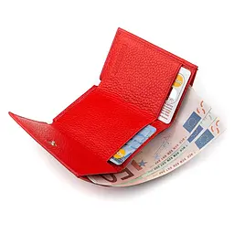 Гаманець ST Leather 18323 (ST440) дуже зручний жіночий червоний