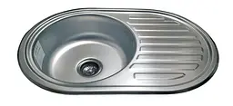 Кухонна мийка Romzha (Eko) Dana Textura RO49685, Сірий - мініатюра 3