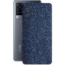 Захисна плівка StatusSKIN для Vivo X60 5G Корпус Вініл Соти сині