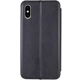 Шкіряний чохол-книжка Classy для Apple iPhone XR (6.1) Чорний - мініатюра 2