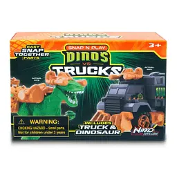 Игровой набор Road Rippers машинка и зеленый динозавр (20075) - миниатюра 2