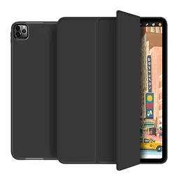 Чохол-книжка BeCover Tri Fold Soft TPU Silicone для Apple iPad Pro 11 2020/2021/2022 Black (709710) - мініатюра 2